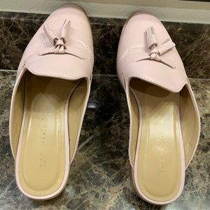 Talbots pink slip on shoe